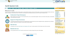 Desktop Screenshot of earthsystemcog.org
